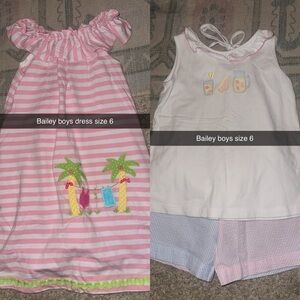 Bailey Boys size 6 bundle